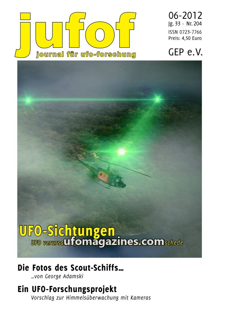 Cover of JUFOF - Issue 204 - 2012 06