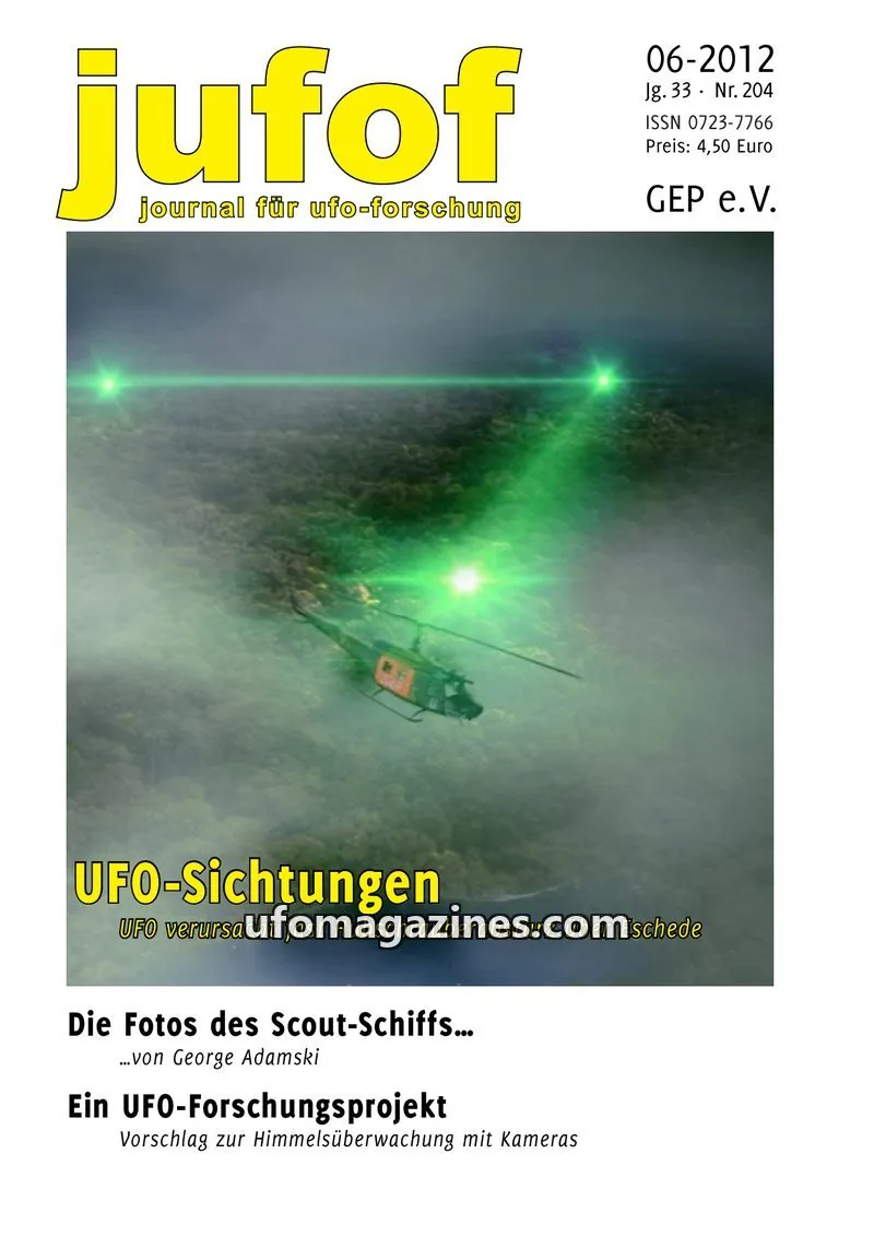 Cover of JUFOF (GEP) issue Nr. 204: jufof