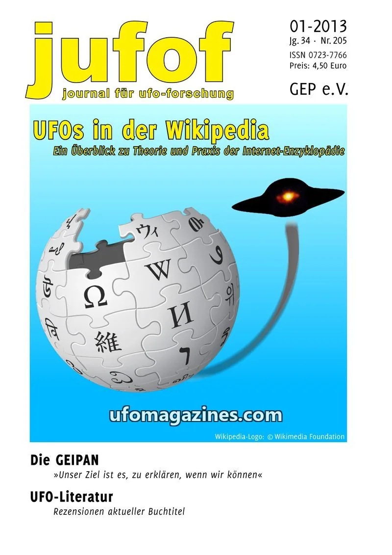 Cover of JUFOF (GEP) issue 01-2013: jufof