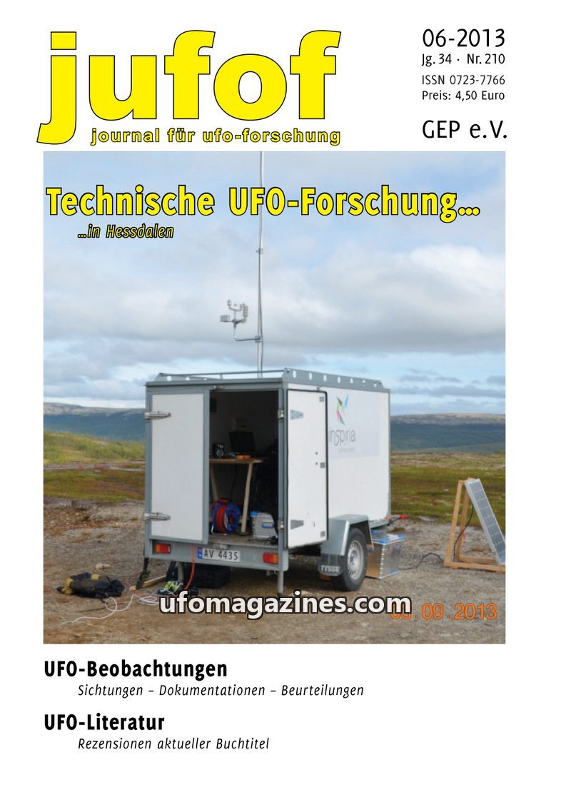 Cover of JUFOF - Issue 210 - 2013 06