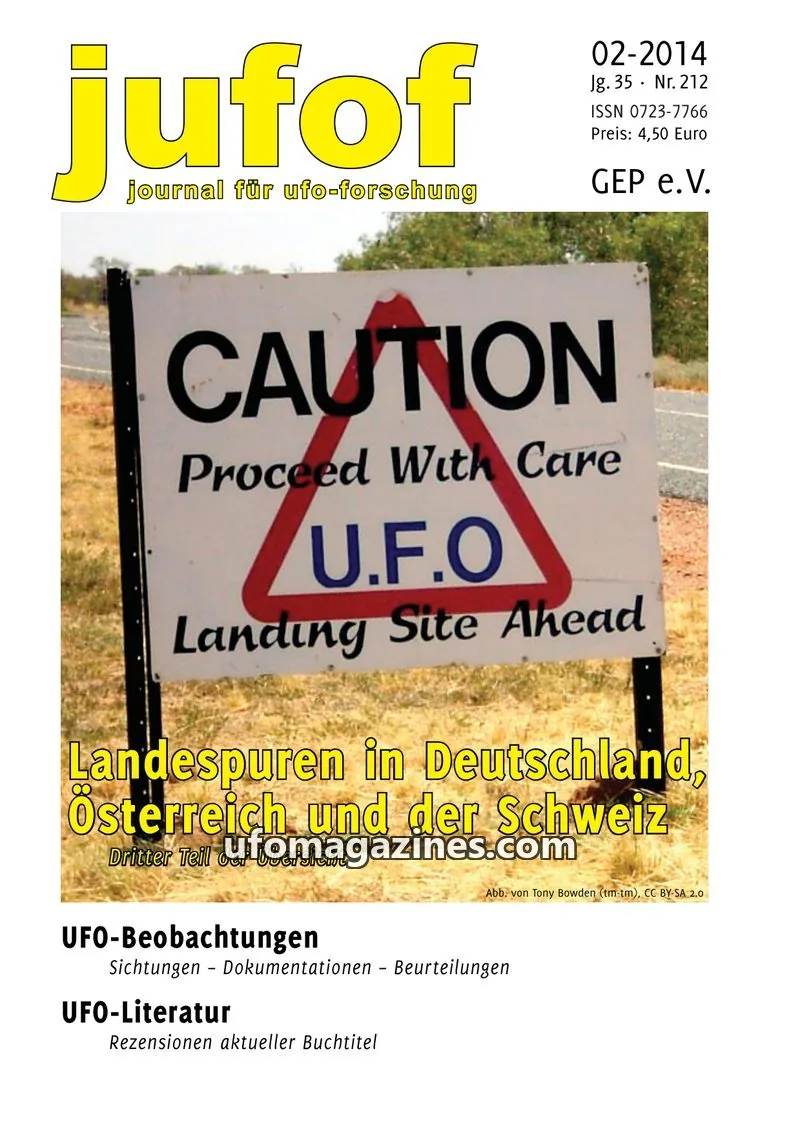Cover of JUFOF (GEP) issue Nr. 212: jufof