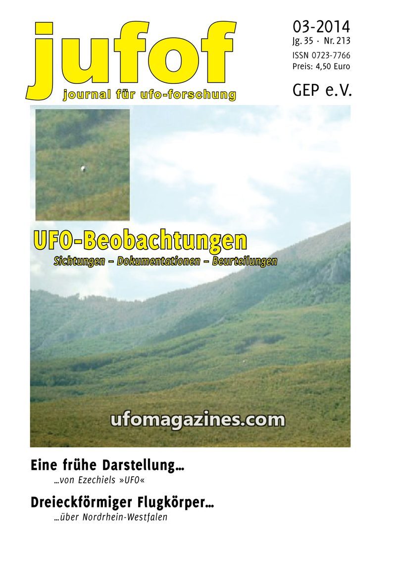 Cover of JUFOF - Issue 213 - 2014 03