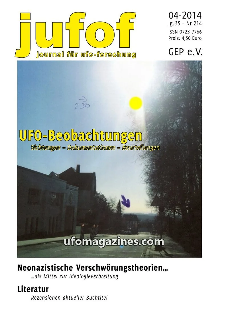 Cover of JUFOF (GEP) issue Nr. 214: jufof