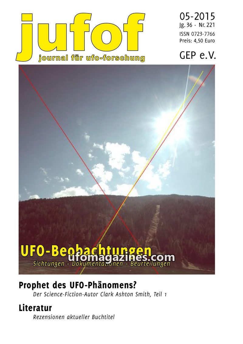Cover of JUFOF - Issue 221 - 2015 05