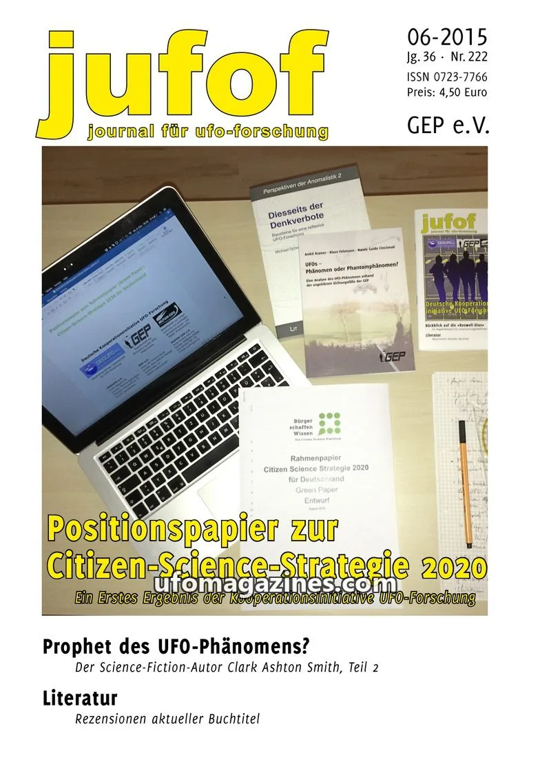 Cover of JUFOF (GEP) issue Nr. 222: jufof