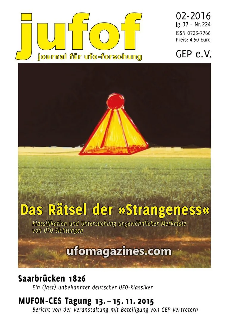 Cover of JUFOF (GEP) issue Nr. 224: jufof