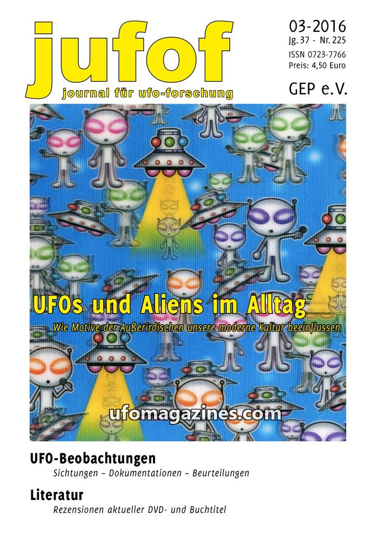Cover of JUFOF - Issue 225 - 2016 03