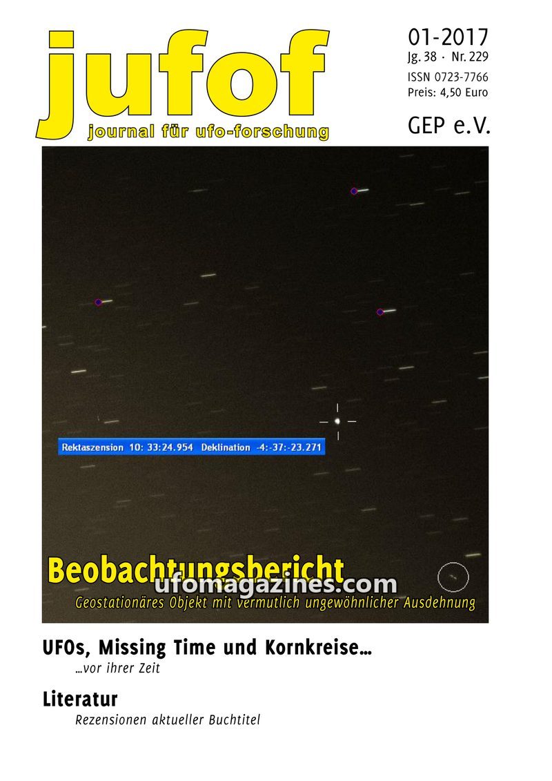 Cover of JUFOF - Issue 229 - 2017 01