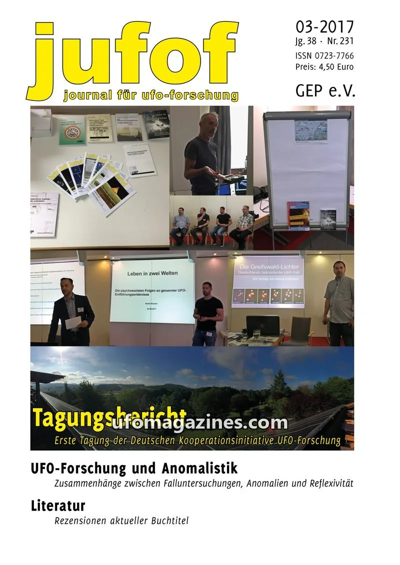 Cover of JUFOF (GEP) issue Nr. 231: jufof