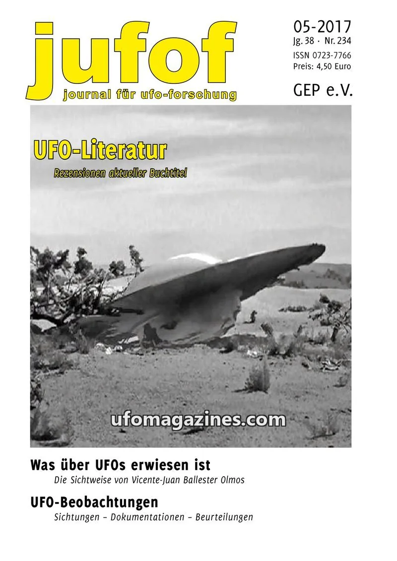 Cover of JUFOF (GEP) issue Nr. 234: jufof