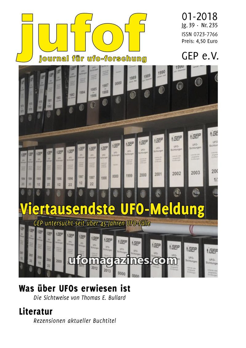 Cover of JUFOF - Issue 235 - 2018 01