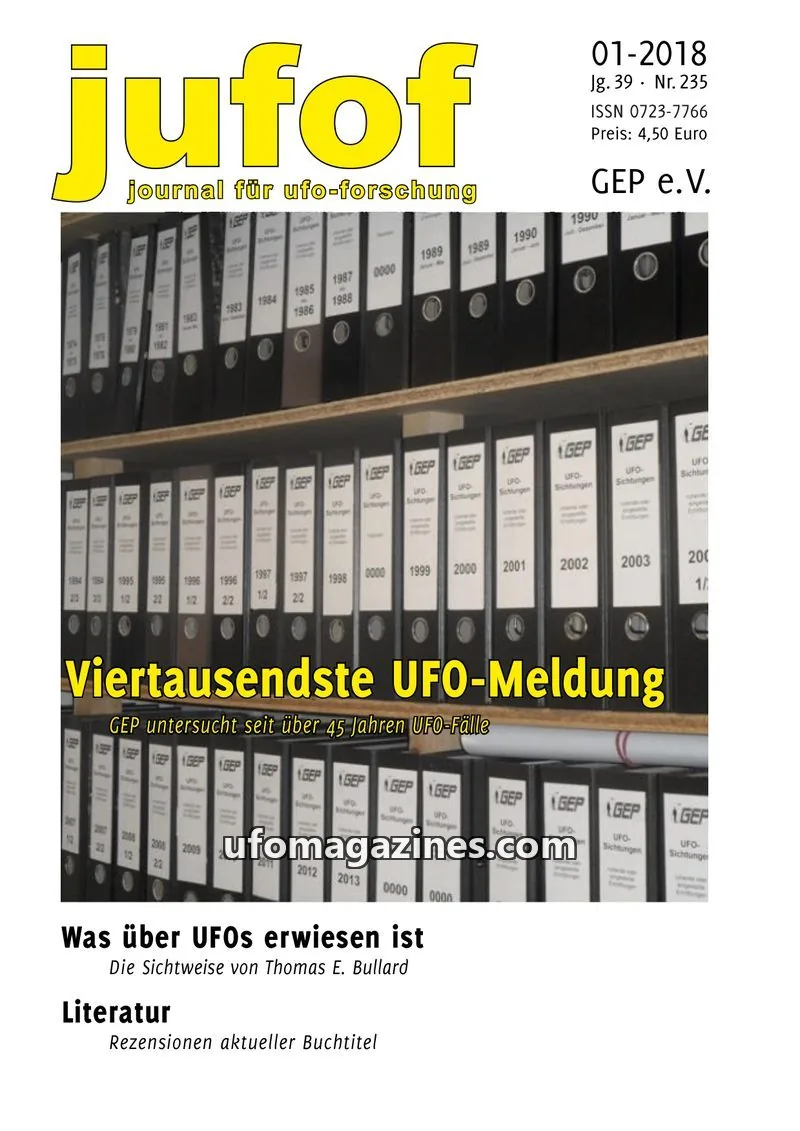 Cover of JUFOF (GEP) issue Nr. 235: jufof