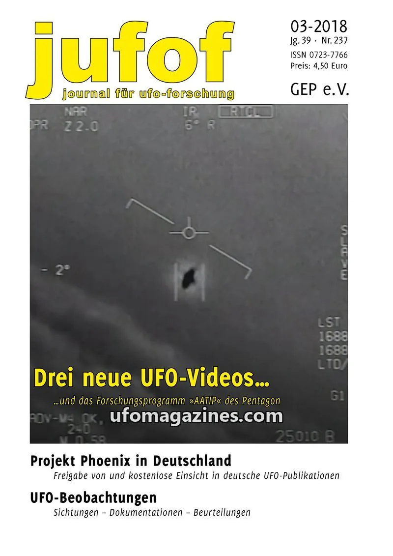 Cover of JUFOF (GEP) issue Nr. 237: jufof