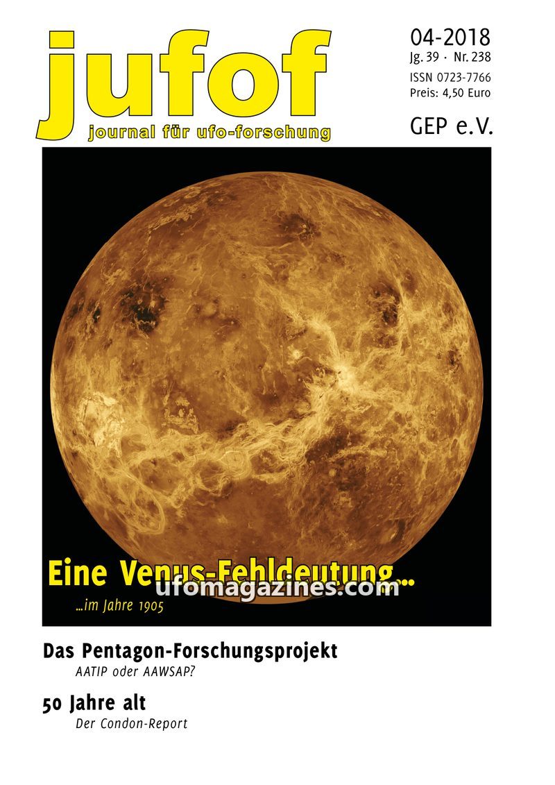 Cover of JUFOF - Issue 238 - 2018 04 