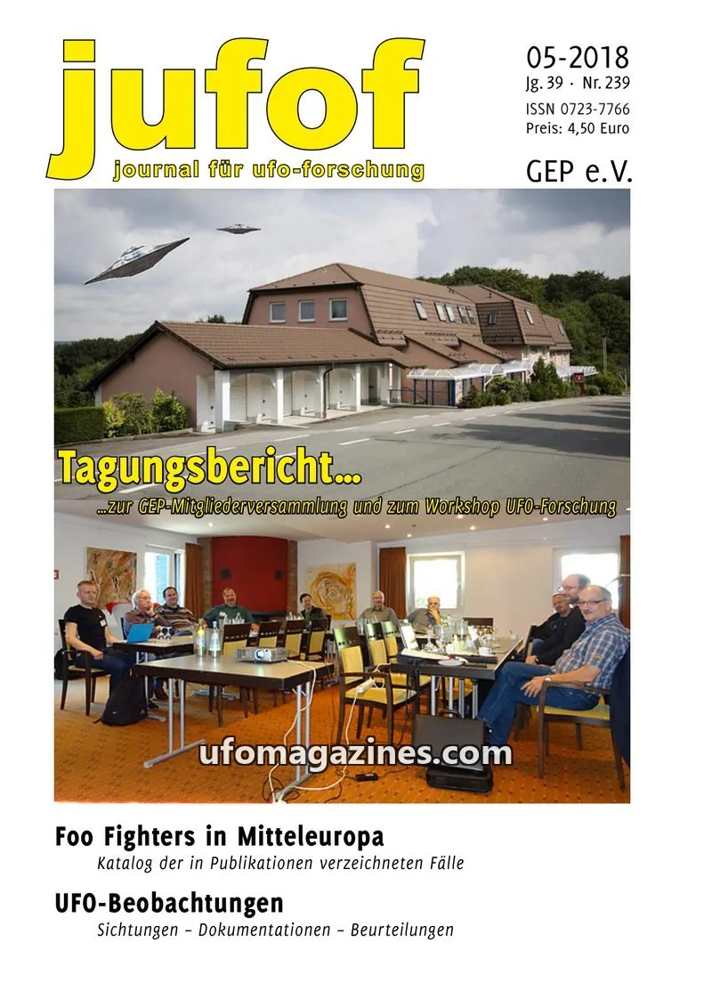 Cover of JUFOF (GEP) issue 05-2018: jufof