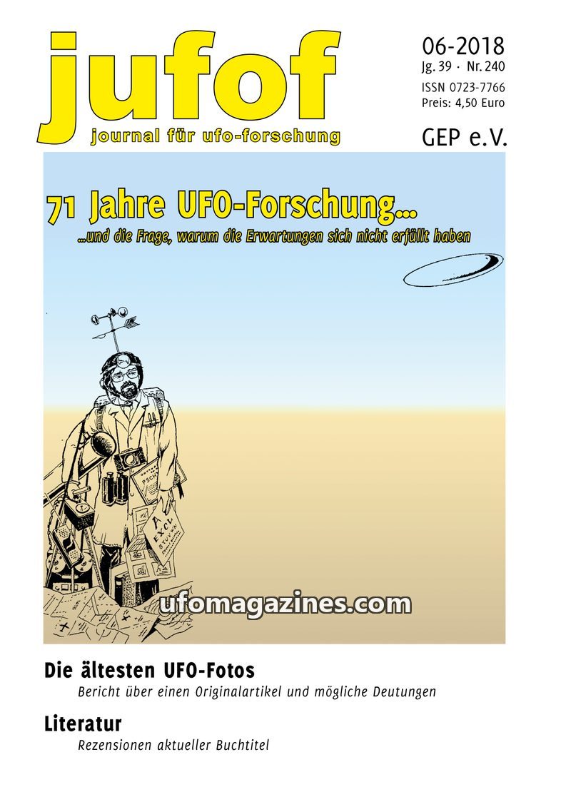 Cover of JUFOF - Issue 240 - 2018 06 