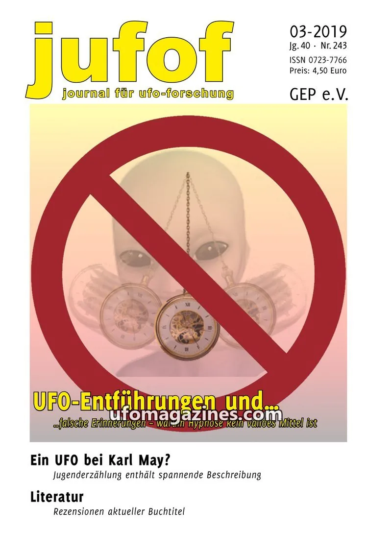Cover of JUFOF (GEP) issue 03-2019 Nr. 243: jufof