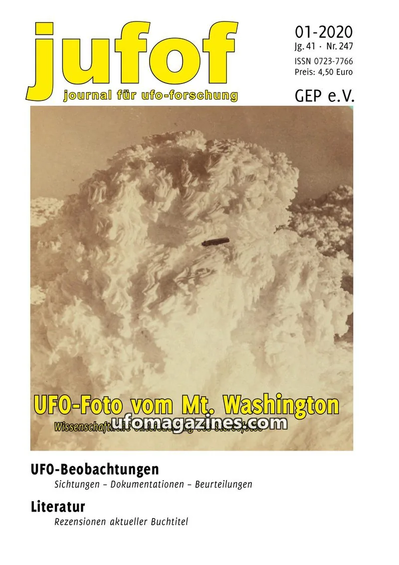 Cover of JUFOF (GEP) issue 01-2020: Jufof