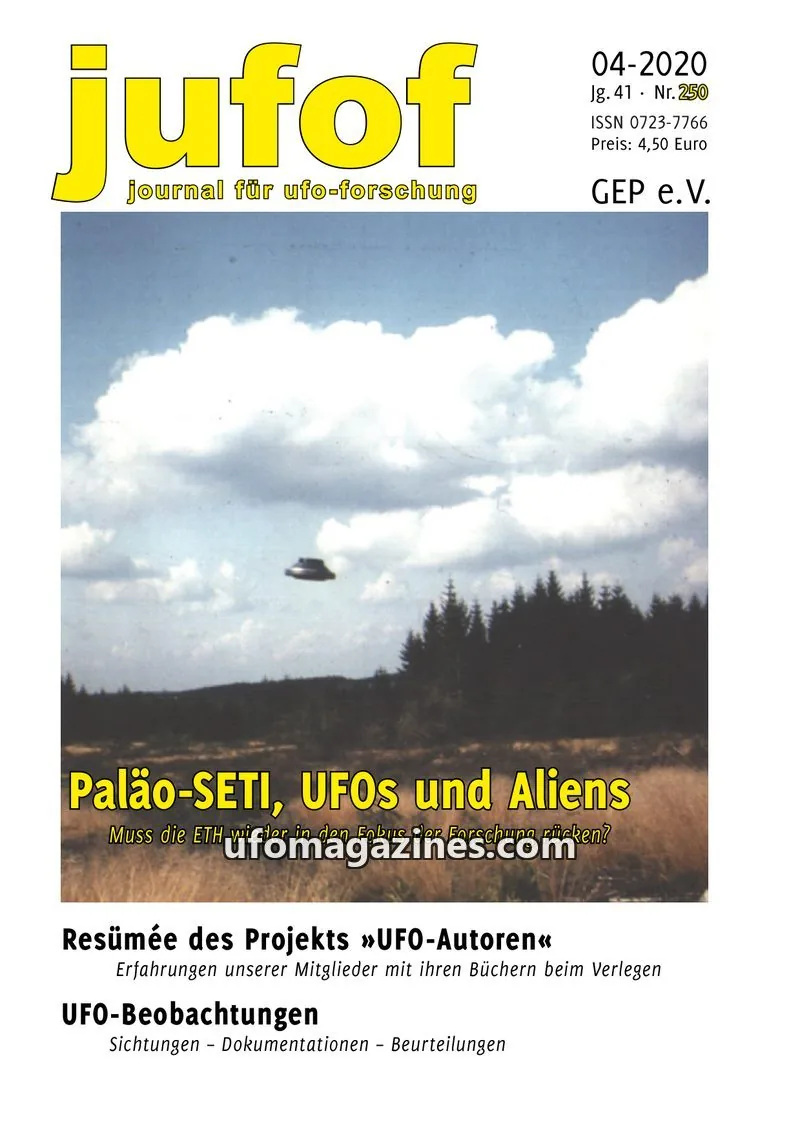 Cover of JUFOF (GEP) issue Nr. 250: jufof