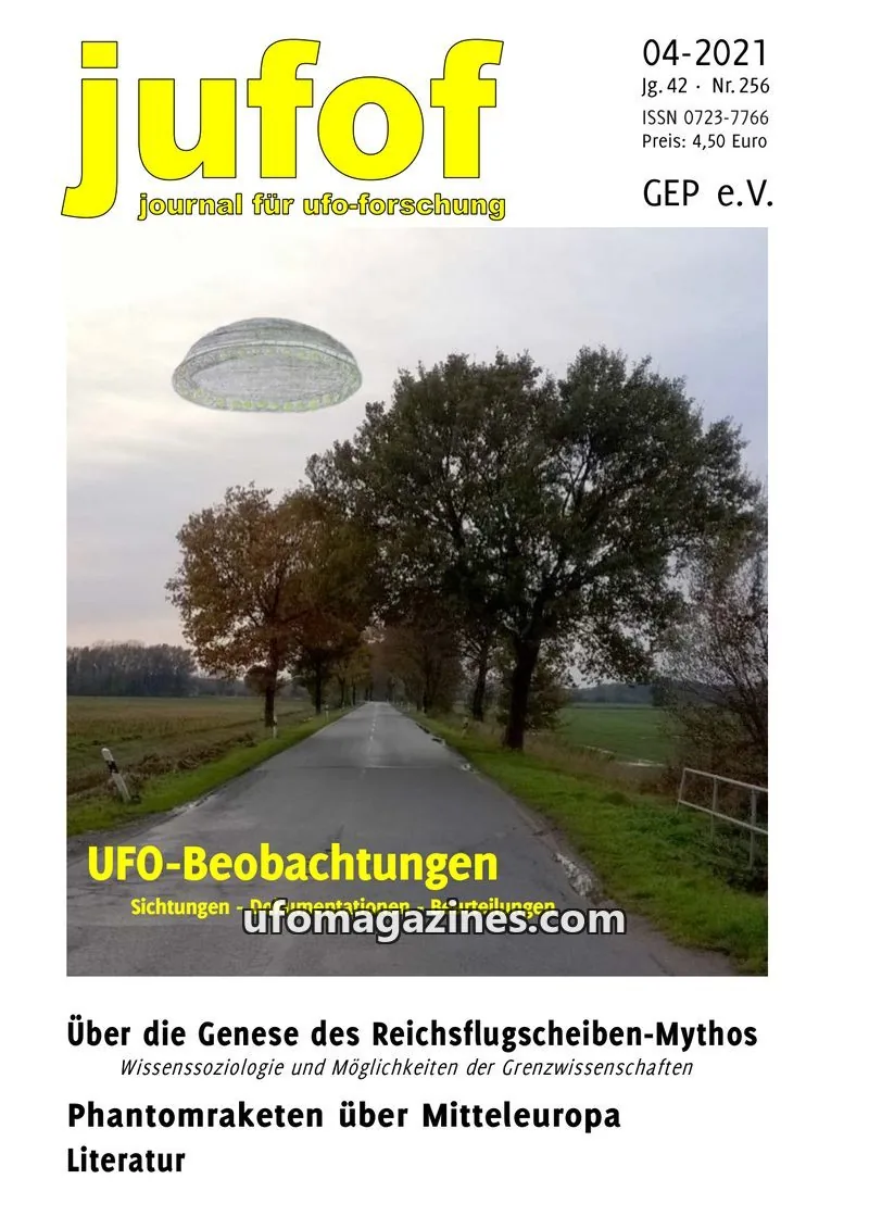 Cover of JUFOF (GEP) issue Nr. 256: jufof