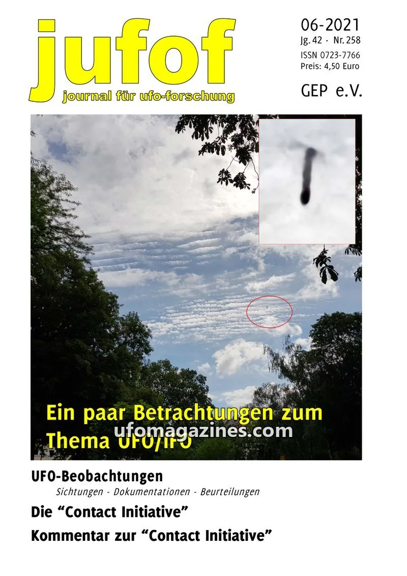 Cover of JUFOF (GEP) issue Nr. 258: jufof