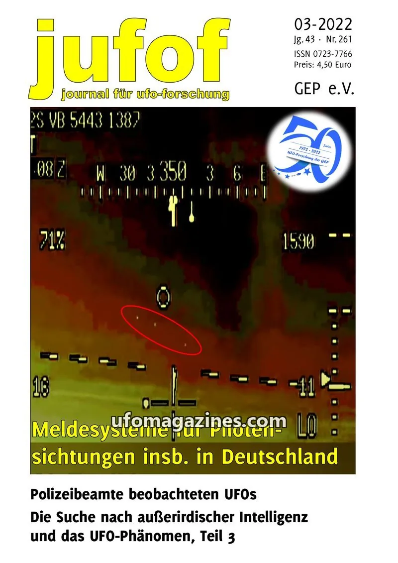 Cover of JUFOF (GEP) issue 03-2022 Nr. 261: jufof