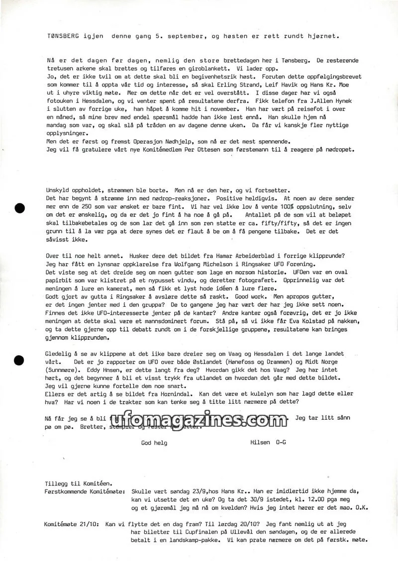 Cover of Klipprunden (Odd-Gunnar Roed) issue 3/4: SAF BULLETIN