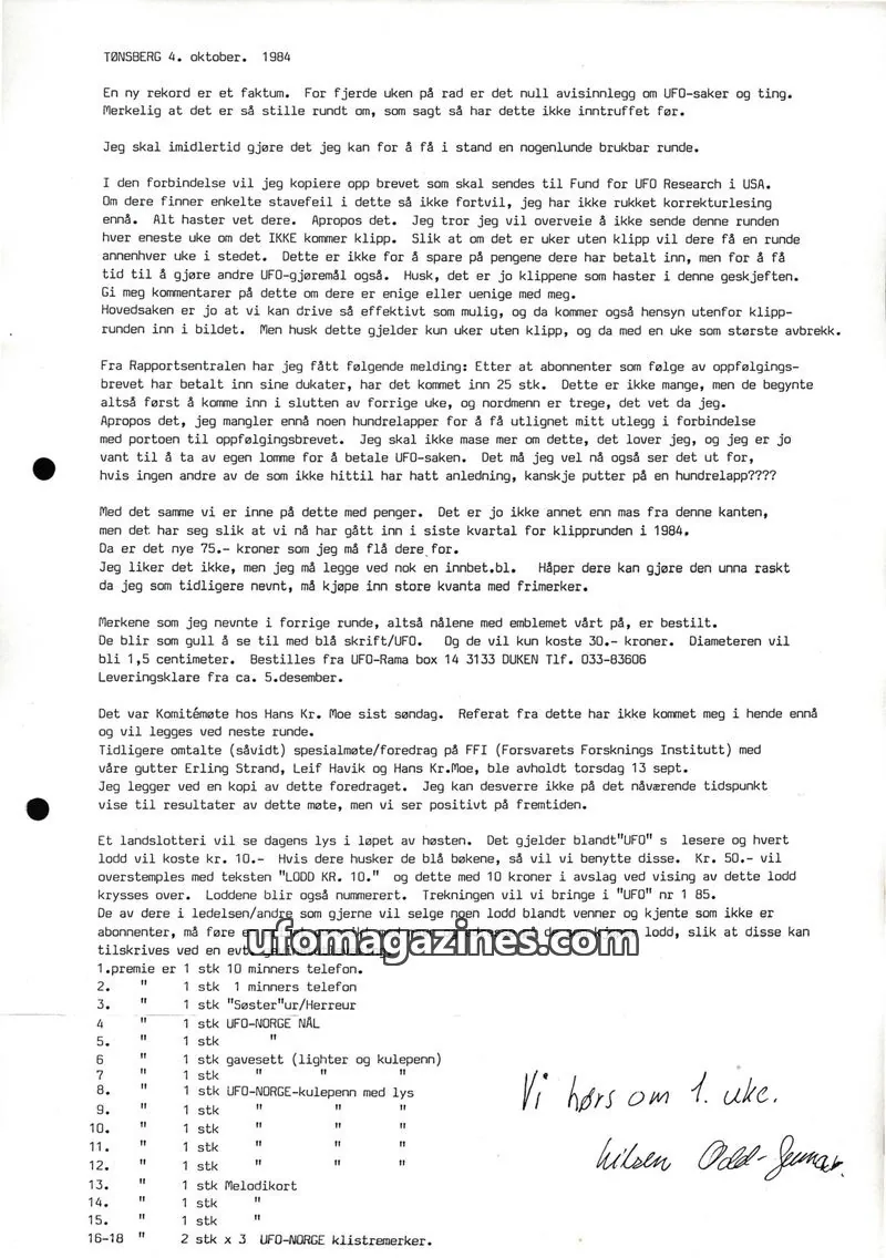 Cover of Klipprunden (Odd-Gunnar Roed) issue 4: Tønsberg