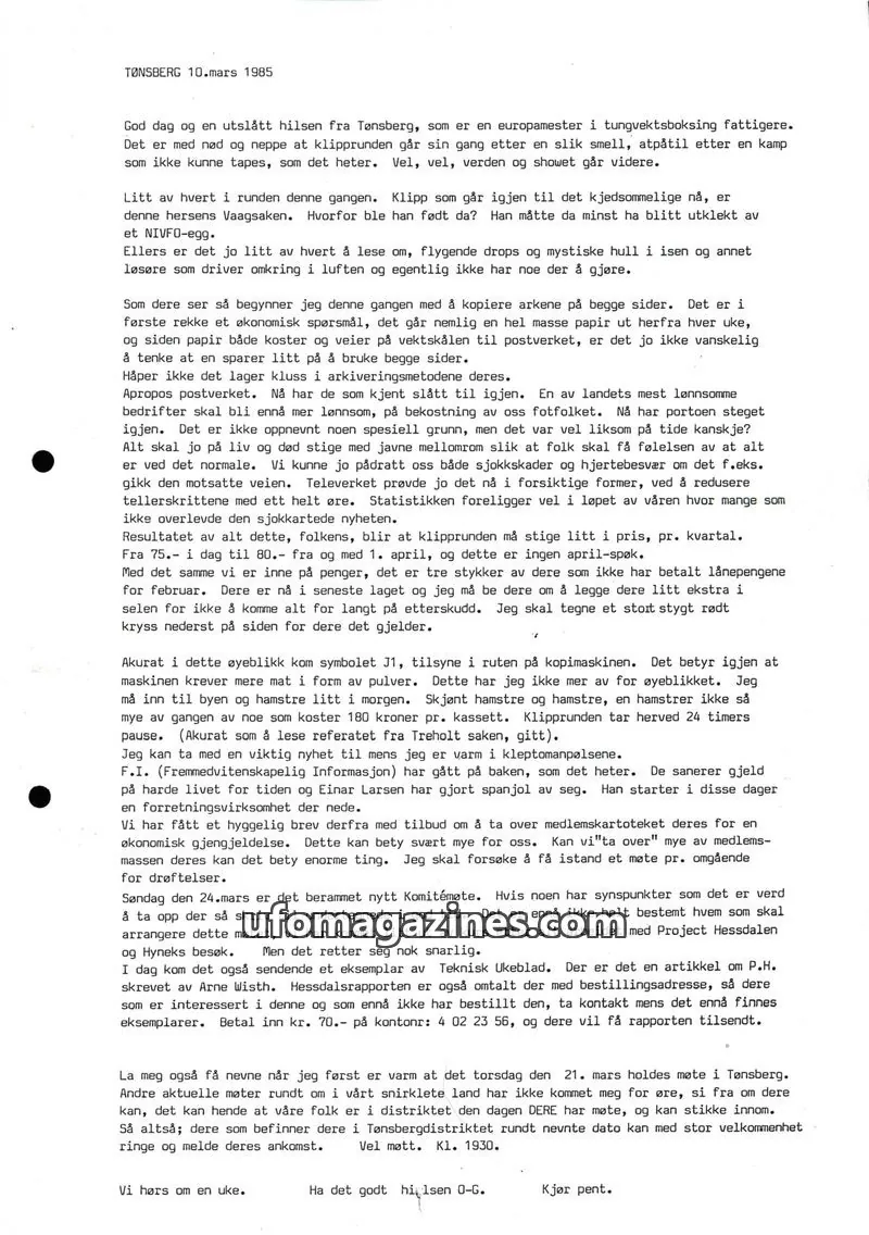 Cover of Klipprunden (Odd-Gunnar Roed) issue 12: PROBLEMET