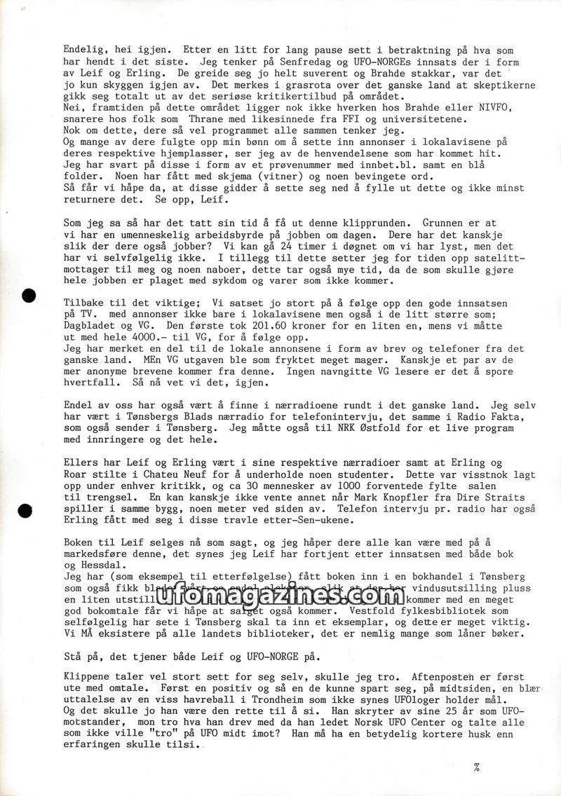 Cover of Klipprunden (Odd-Gunnar Roed) issue 19 MARS 1987: Varden