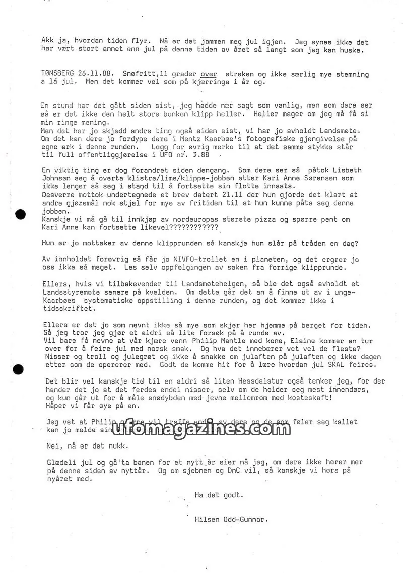 Cover of NIVFO issue 3.88: NIVFO