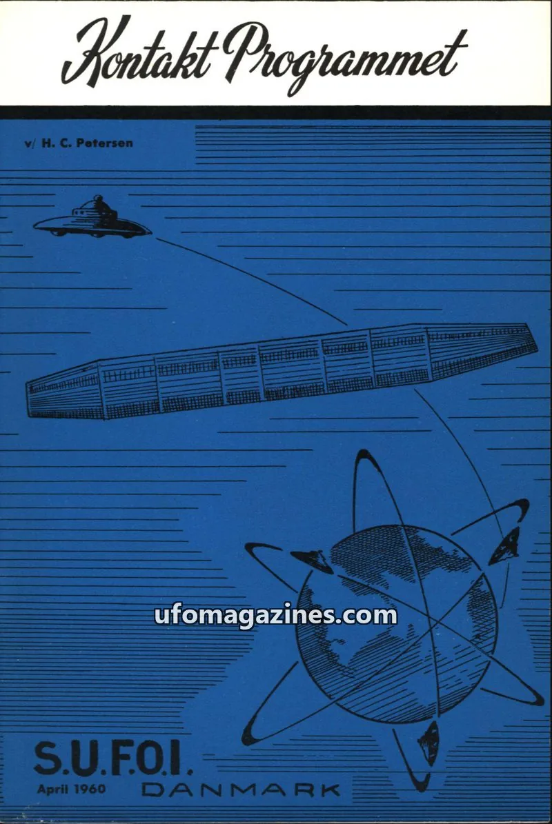 Cover of Kontakt Programmet (SUFOI) issue April 1960: Kontakt Programmet