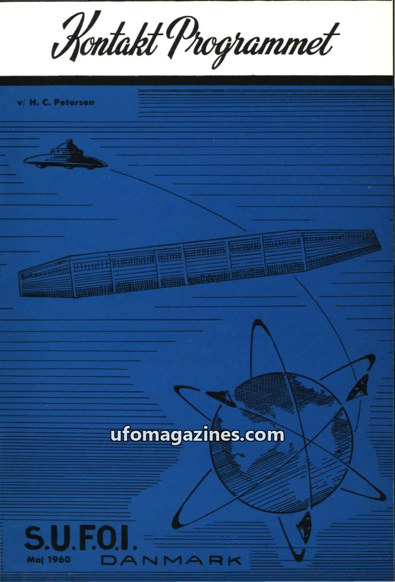 Cover of Kontakt Programmet (SUFOI) issue Maj 1960: Kontakt Programmet