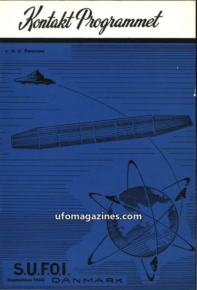 Cover of Kontakt Programmet (SUFOI) issue September 1960: Kontakt Programmet