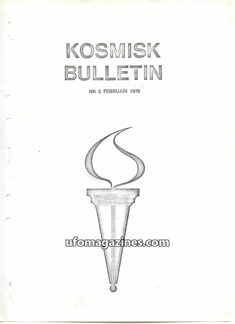 Cover of Kosmisk Bulletin issue 2: KOSMISK BULLETIN