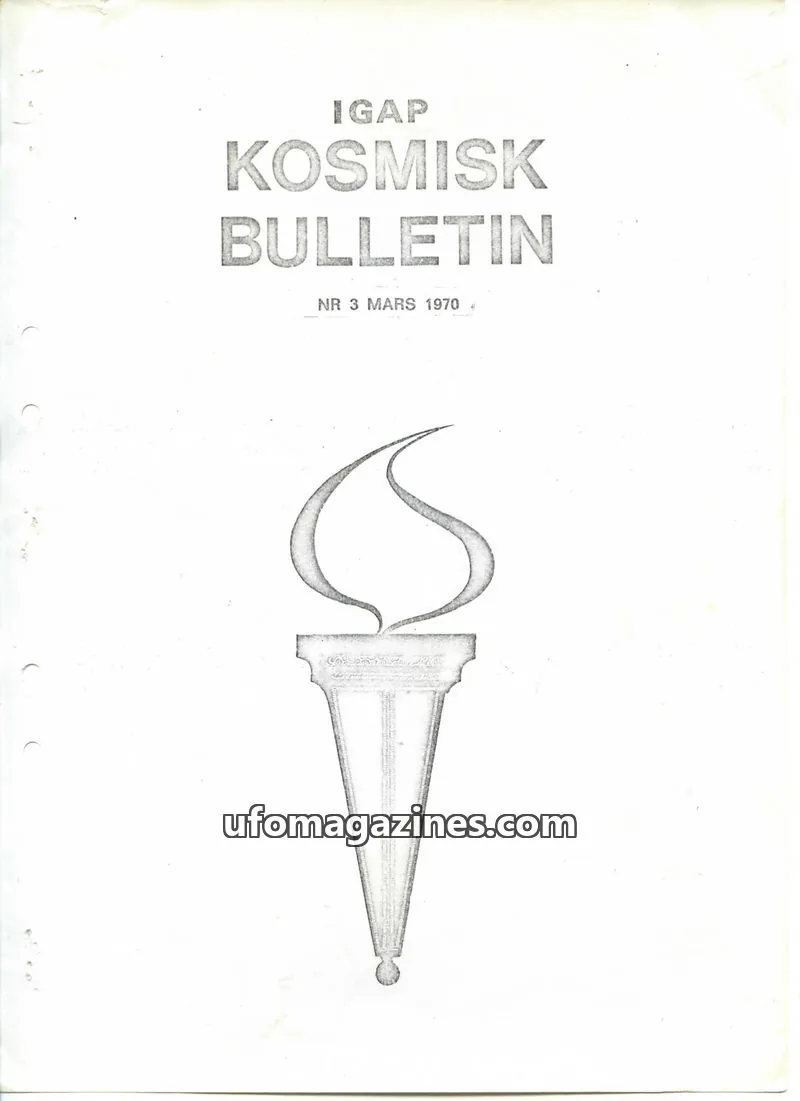 Cover of IGAP issue 3: KOSMISK BULLETIN