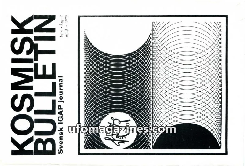 Cover of Kosmisk Bulletin issue 4: KOSMISK BULLETIN