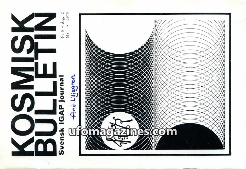 Cover of Kosmisk Bulletin issue 5: KOSMISK BULLETIN