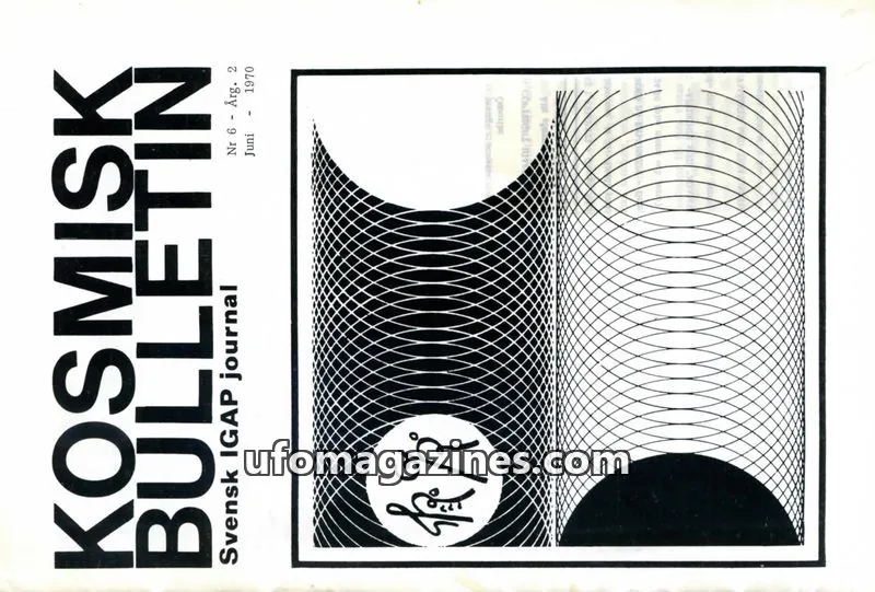 Cover of Kosmisk Bulletin issue 6: KOSMISK BULLETIN