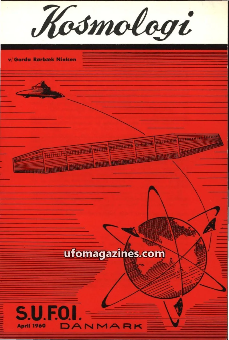 Cover of Kosmologi (SUFOI) issue April 1960: Kosmologi