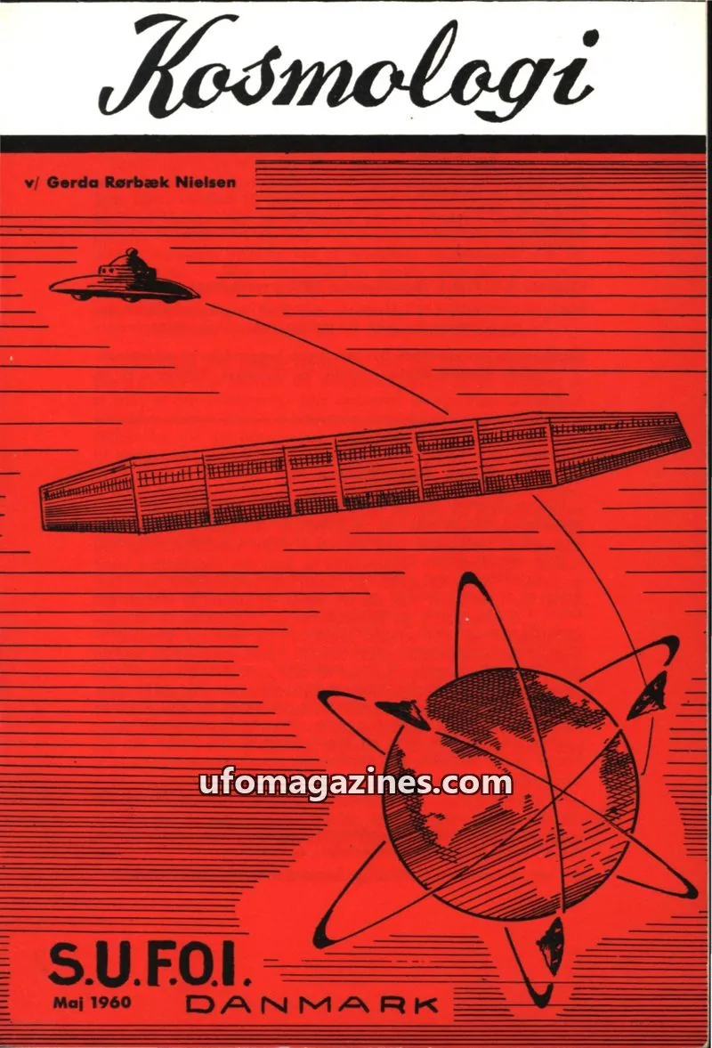 Cover of Kosmologi (SUFOI) issue Maj 1960: Kosmologi