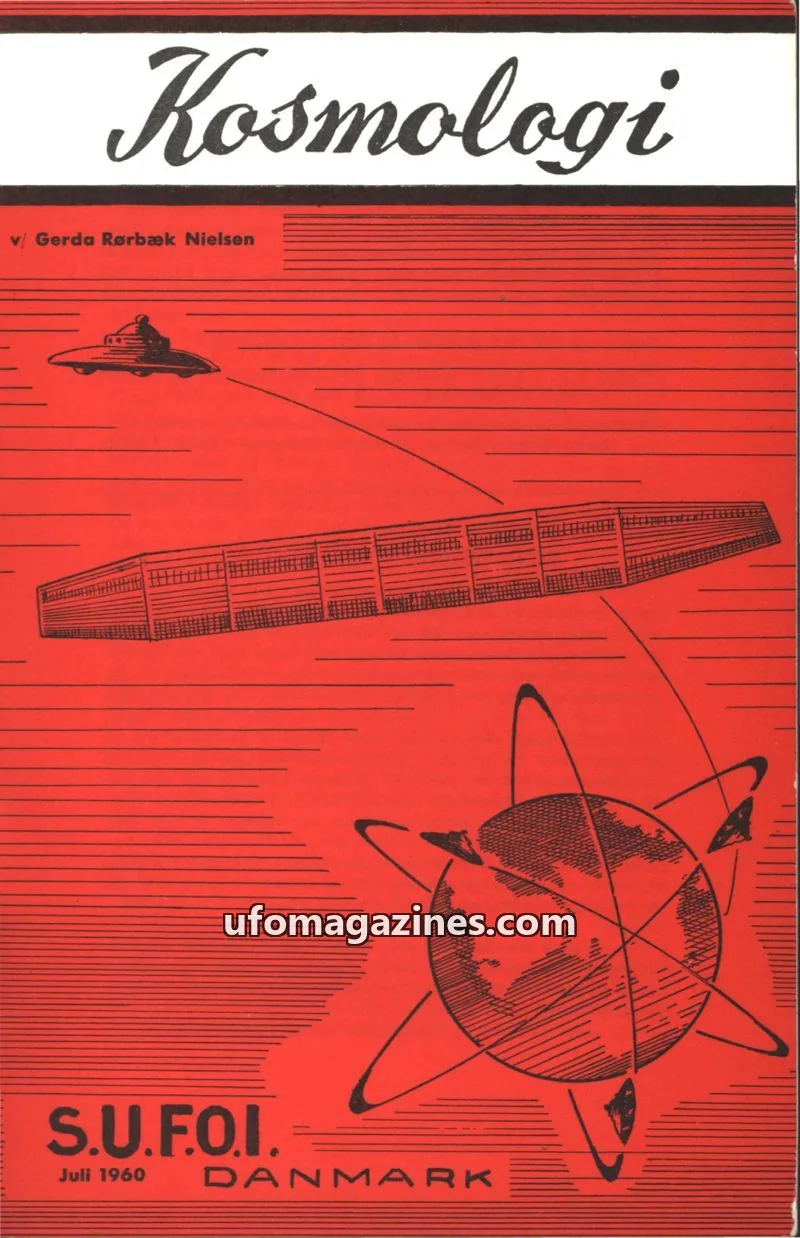 Cover of Kosmologi (SUFOI) issue Juli 1960: Kosmologi