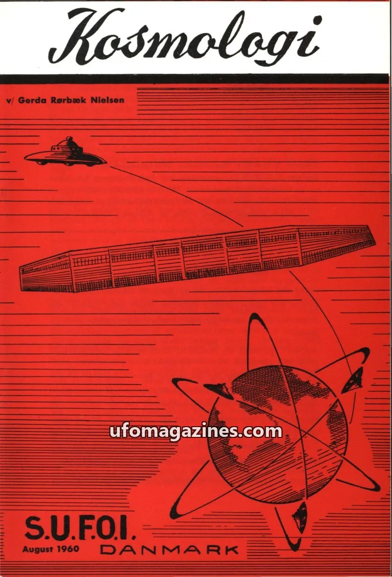 Cover of Kosmologi (SUFOI) issue August 1960: Kosmologi
