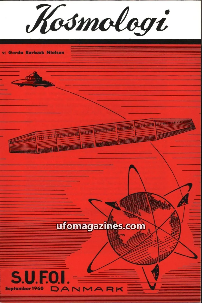 Cover of Kosmologi (SUFOI) issue September 1960: Kosmologi