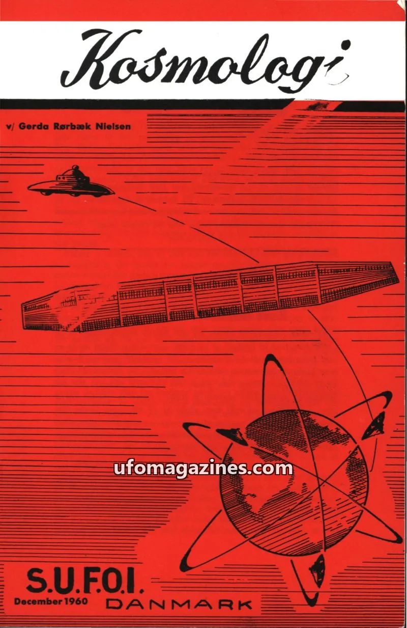 Cover of Kosmologi (SUFOI) issue December 1960: Kosmologi