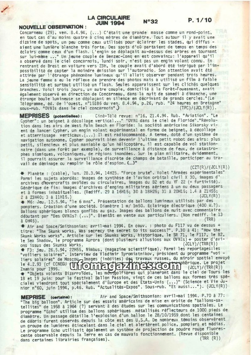 Cover of La Circulaire (CNEGU) issue 32: LA CIRCULAIRE