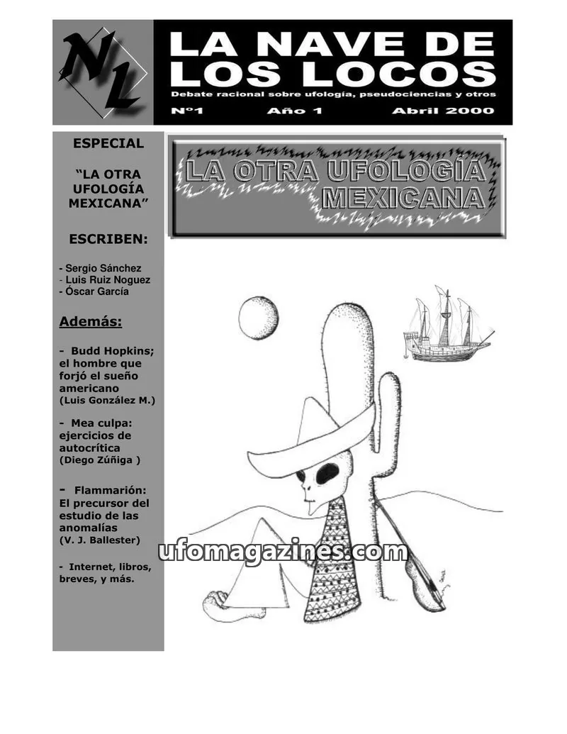 Cover of La Nave de los Locos issue N°1: LA NAVE DE LOS LOCOS