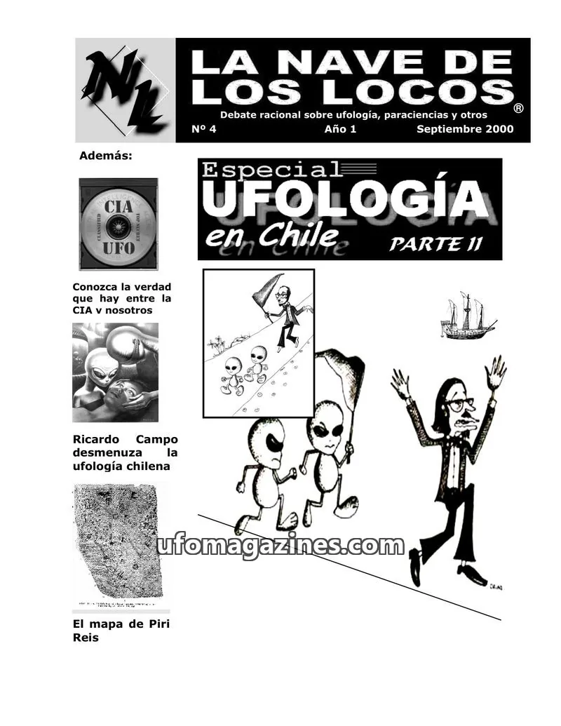 Cover of La Nave de los Locos issue 4: LA NAVE DE LOS LOCOS