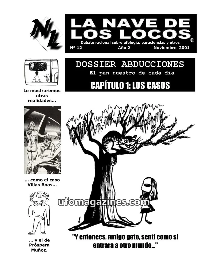 Cover of La Nave de los Locos issue 12: LA NAVE DE LOS LOCOS