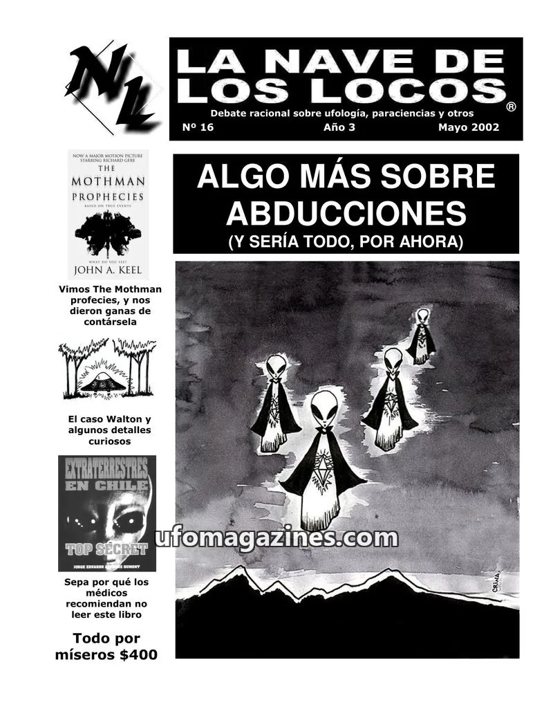 Cover of La Nave de los Locos issue N° 16: LA NAVE DE LOS LOCOS